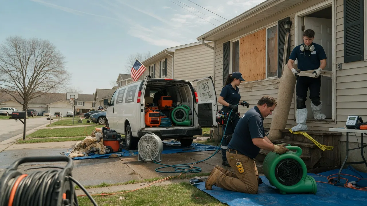 Water Damage Restoration in Bivalve, MD near me
